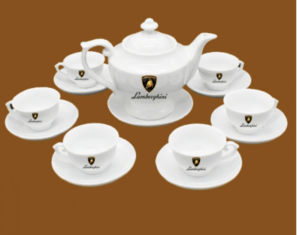 bộ ấm trà in logo